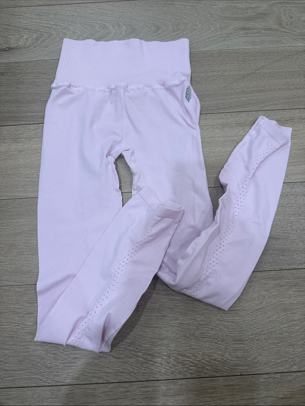 Light pink free people leggings